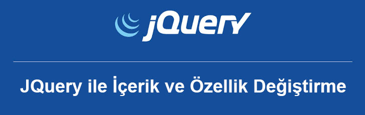 Changing Html Content and Attributes with Jquery